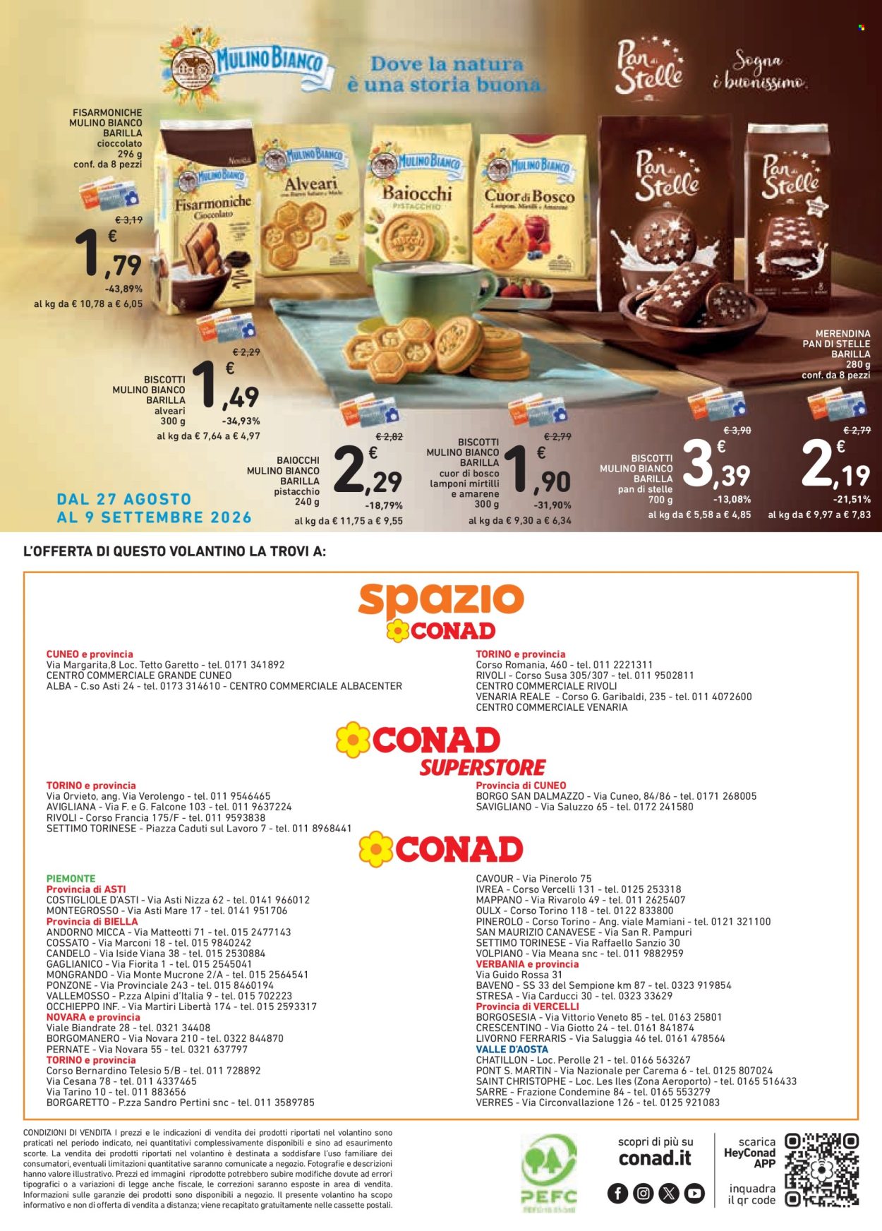 Volantino Conad - 27/8/2026 - 9/9/2026. Pagina 20