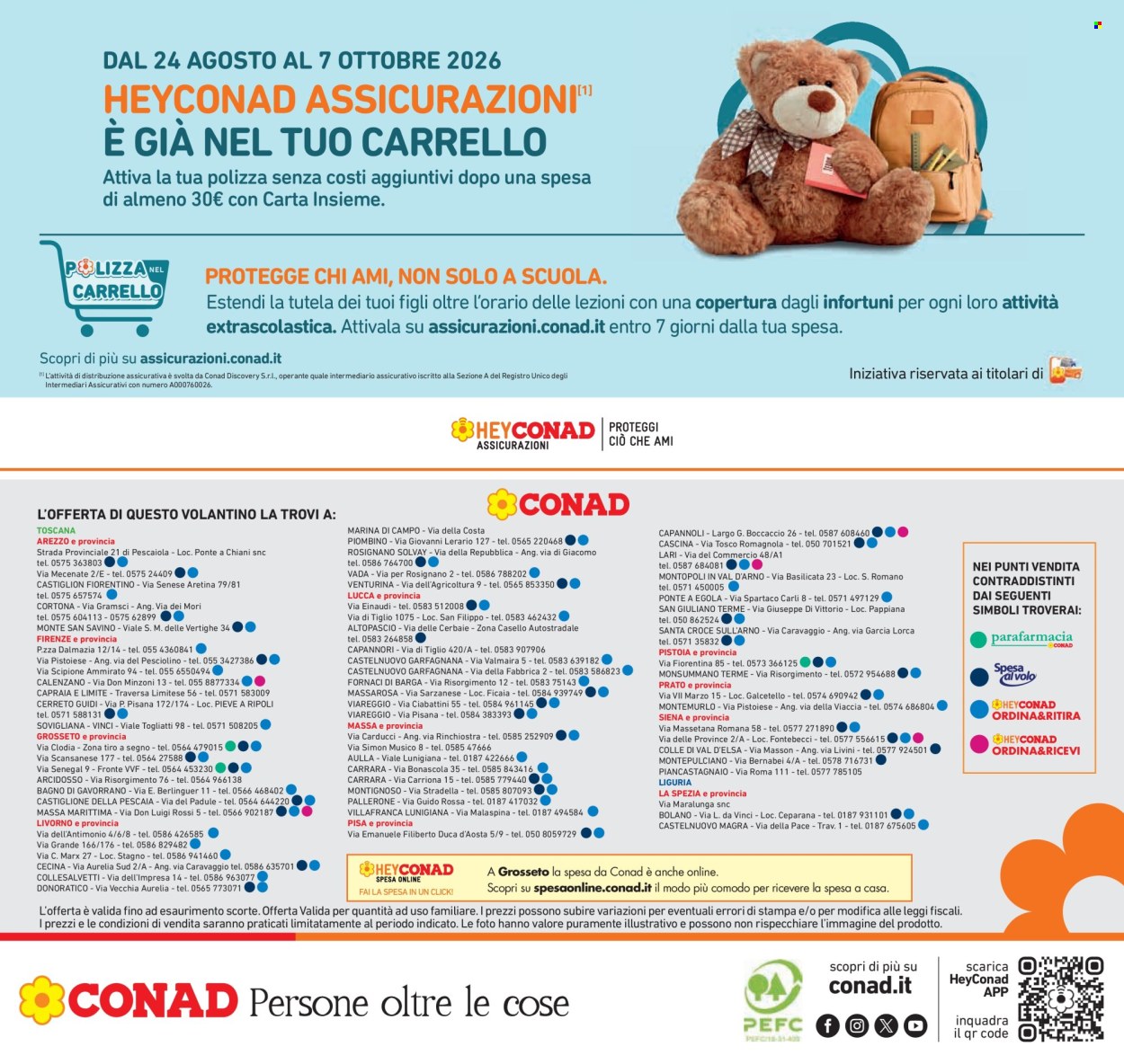 Volantino Conad - 27/8/2026 - 9/9/2026. Pagina 28