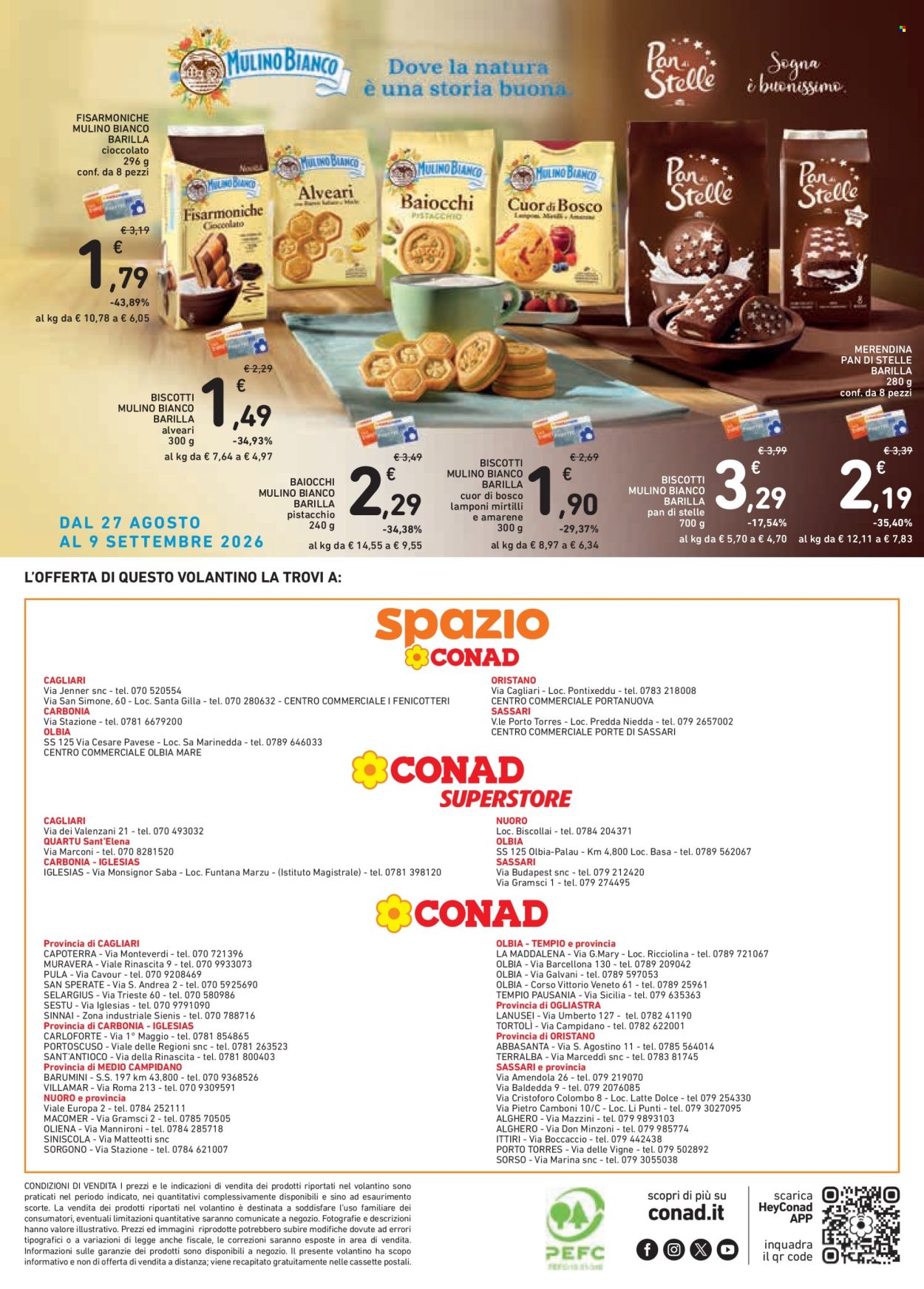Volantino Conad - 27/8/2026 - 9/9/2026. Pagina 20