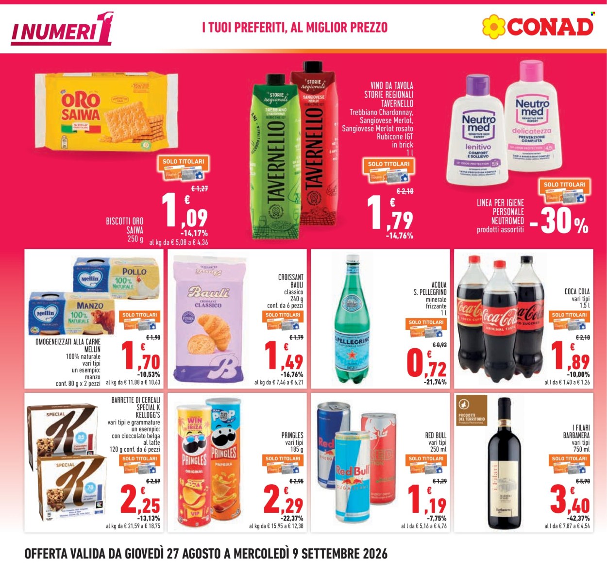 Volantino Conad - 27/8/2026 - 9/9/2026. Pagina 4