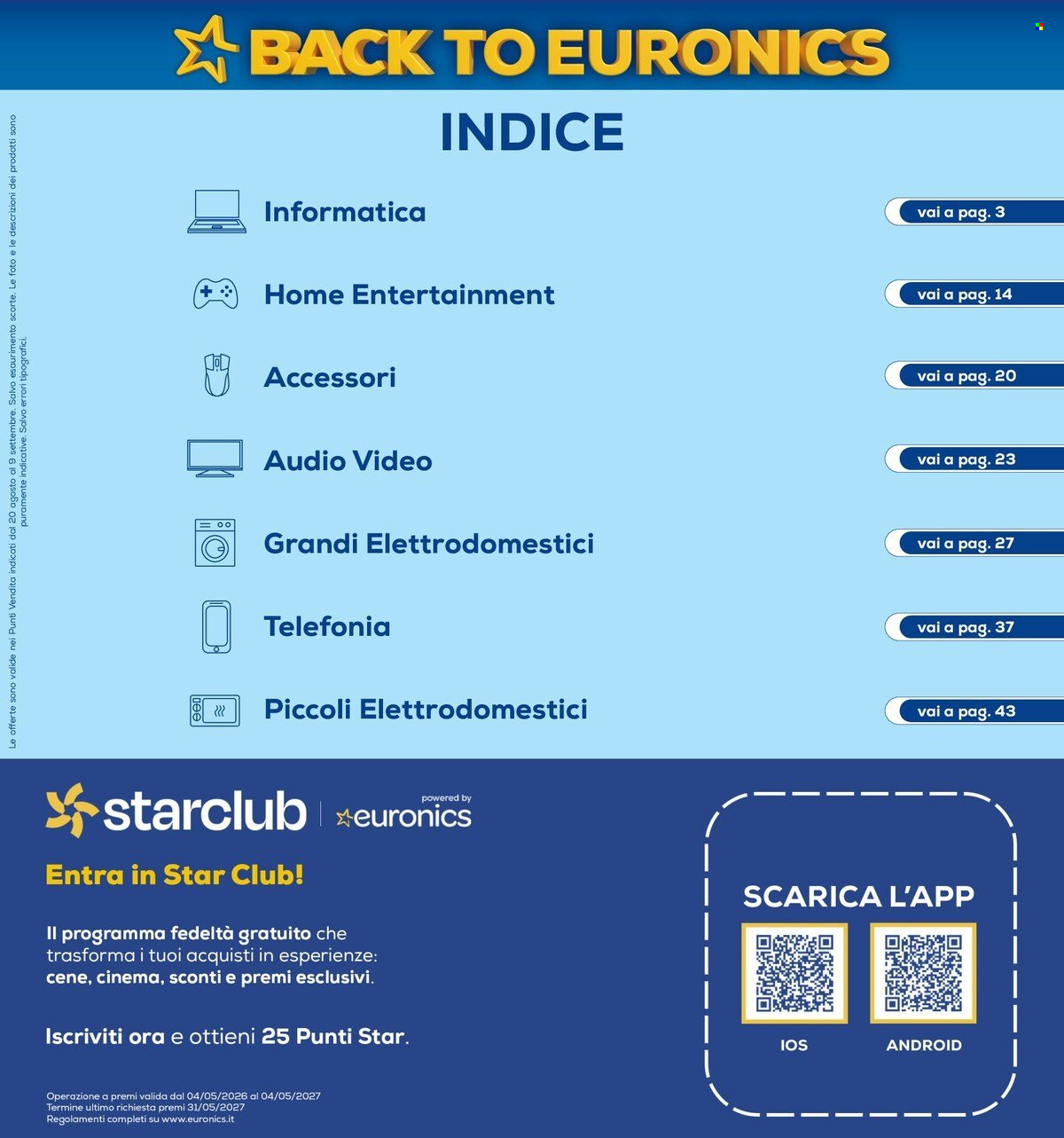 Volantino Euronics - 20/8/2026 - 9/9/2026. Pagina 2