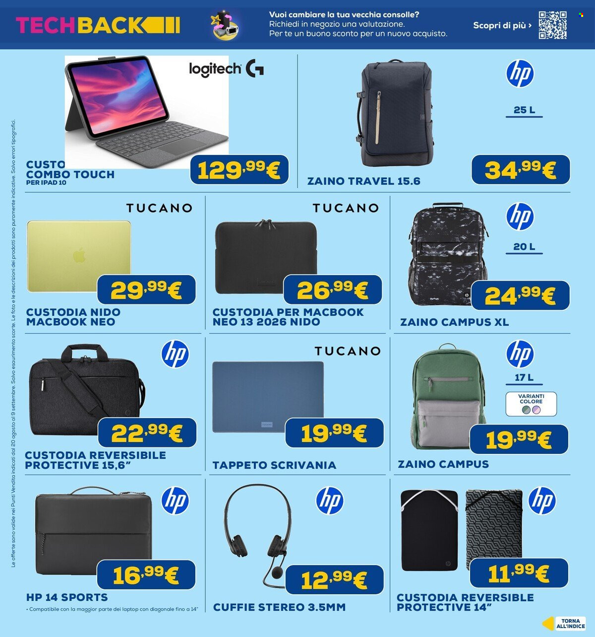Volantino Euronics - 20/8/2026 - 9/9/2026. Pagina 20