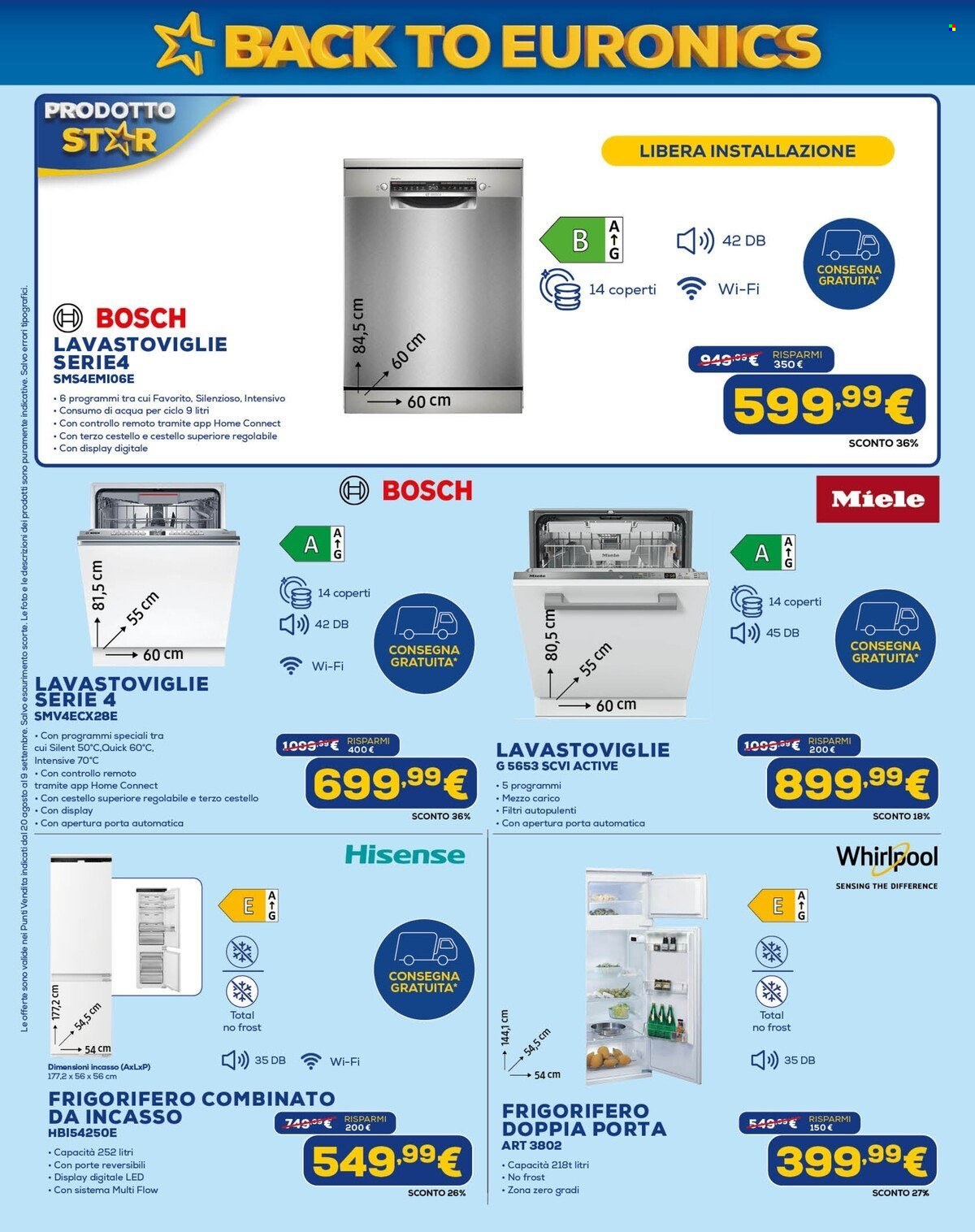Volantino Euronics - 20/8/2026 - 10/9/2026. Pagina 30