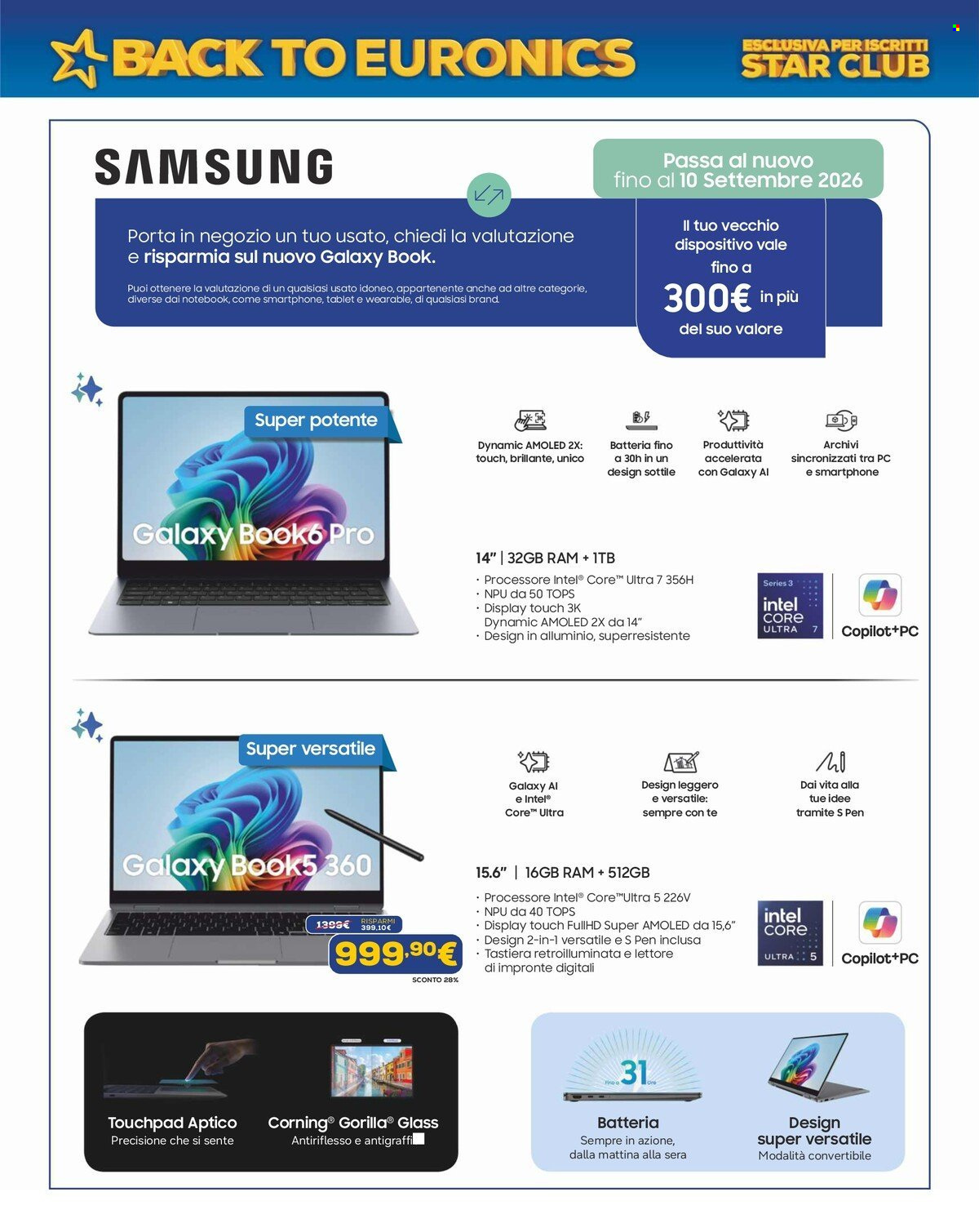 Volantino Euronics - 20/8/2026 - 10/9/2026. Pagina 31