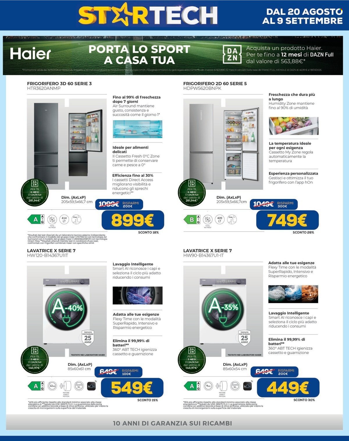 Volantino Euronics - 20/8/2026 - 9/9/2026. Pagina 3