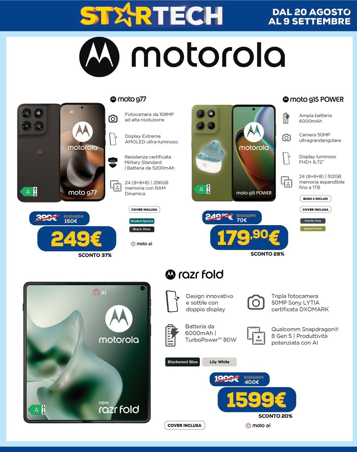 Volantino Euronics - 20/8/2026 - 9/9/2026. Pagina 9