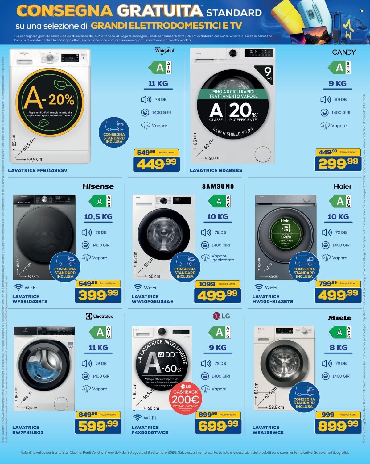 Volantino Euronics - 20/8/2026 - 9/9/2026. Pagina 34