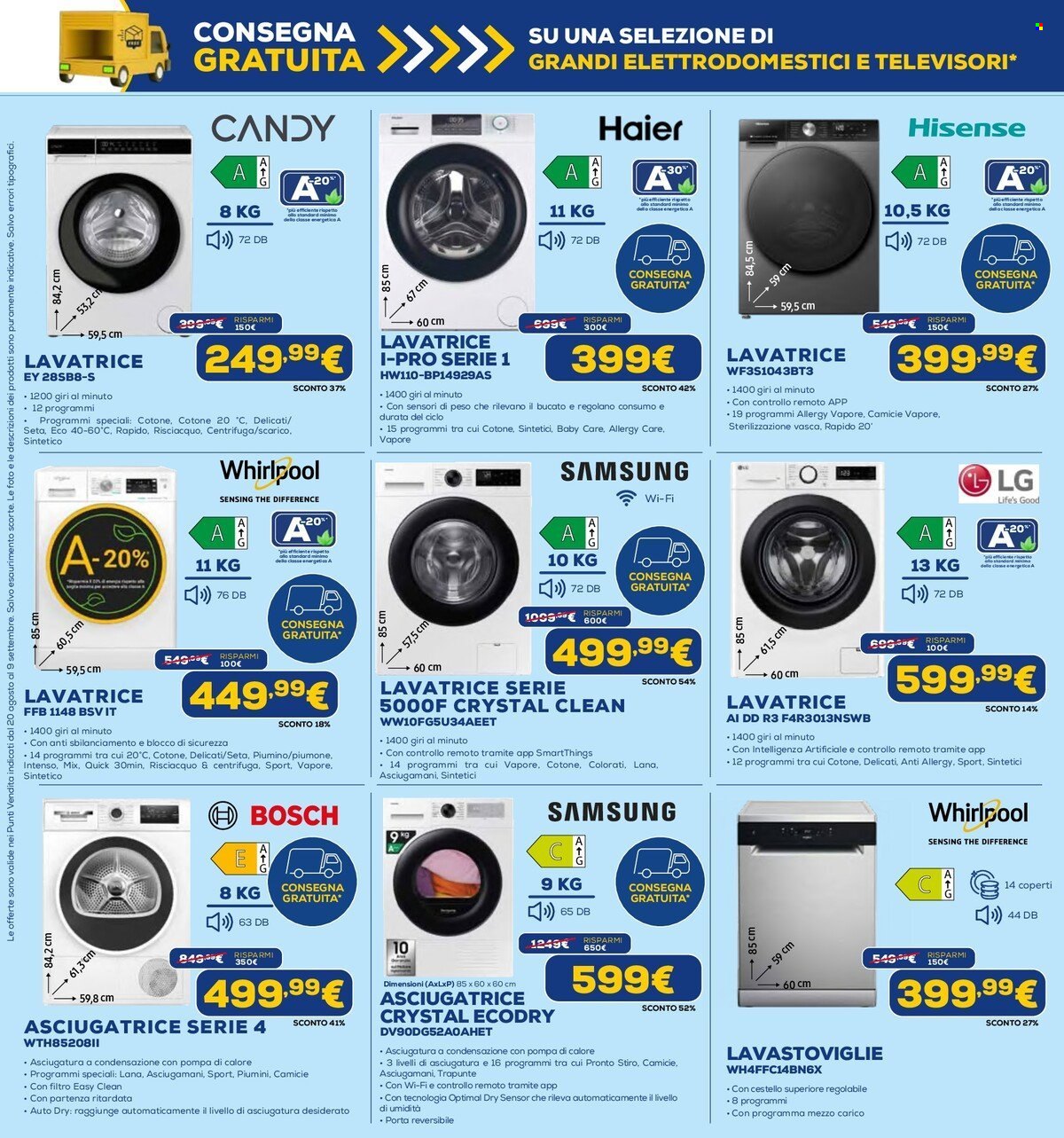 Volantino Euronics - 20/8/2026 - 9/9/2026. Pagina 11