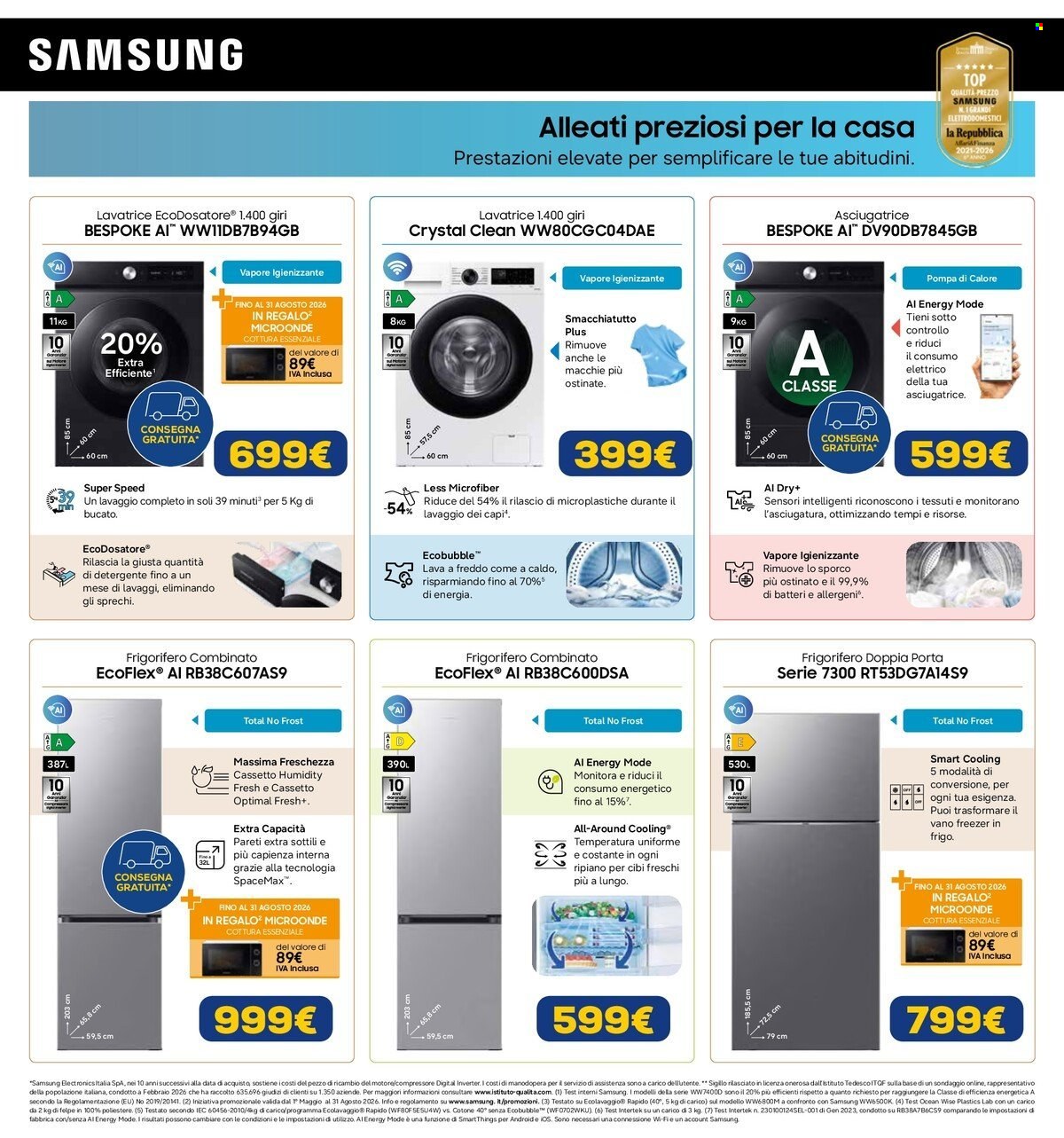 Volantino Euronics - 20/8/2026 - 9/9/2026. Pagina 14