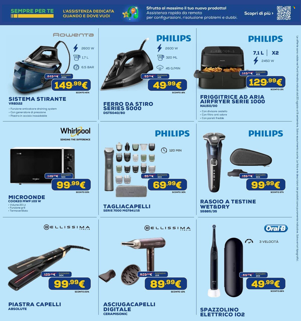 Volantino Euronics - 20/8/2026 - 9/9/2026. Pagina 16