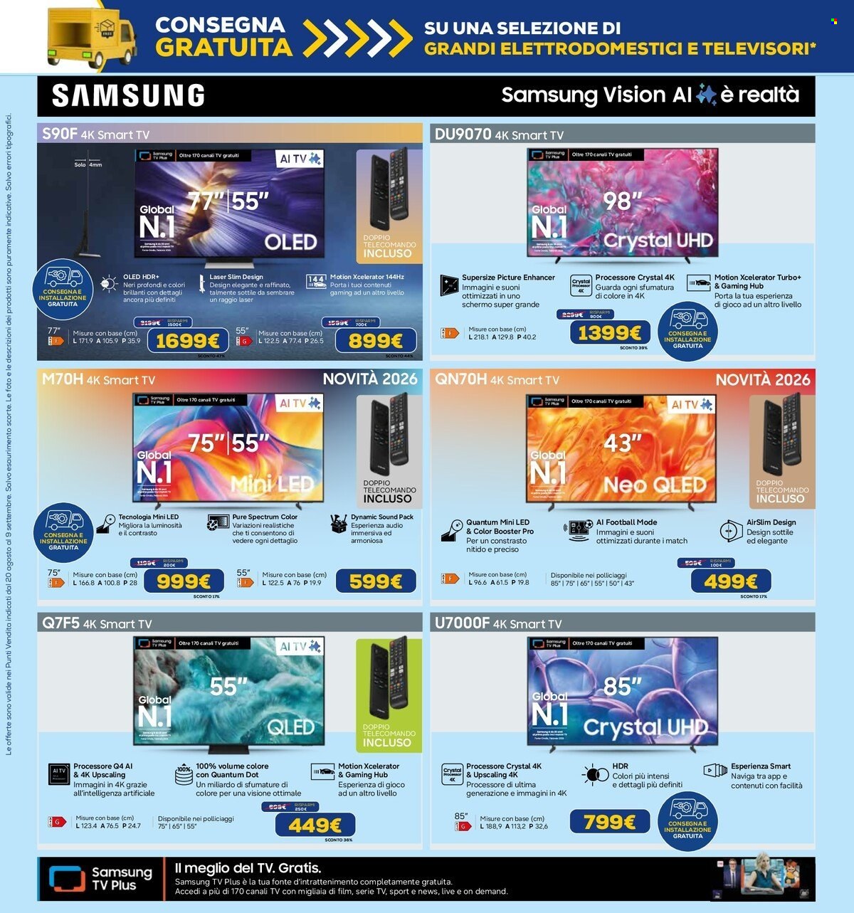 Volantino Euronics - 20/8/2026 - 9/9/2026. Pagina 21