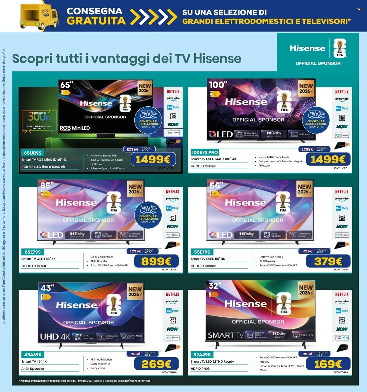 Volantino Euronics - 20/8/2026 - 9/9/2026. Pagina 23