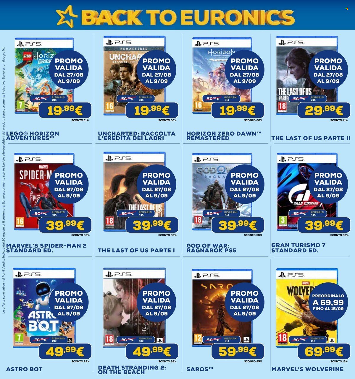Volantino Euronics - 20/8/2026 - 9/9/2026. Pagina 39
