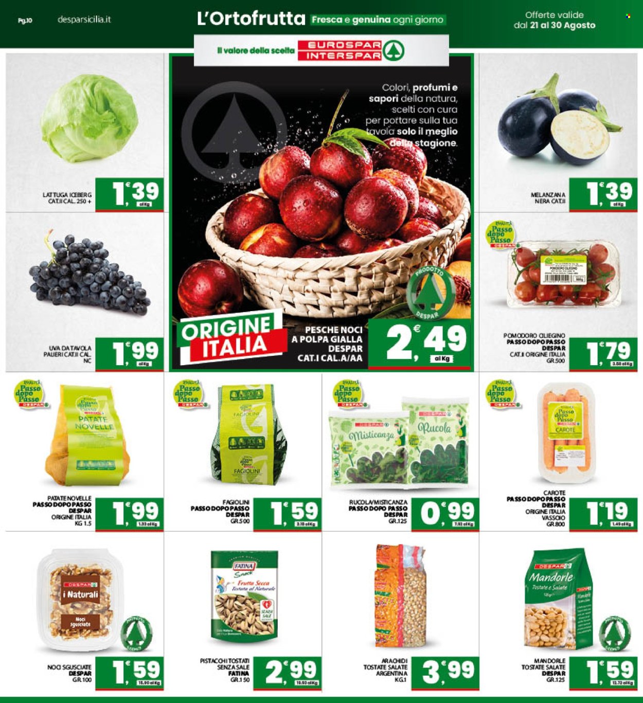 Volantino Eurospar - 21/8/2026 - 30/8/2026. Pagina 10