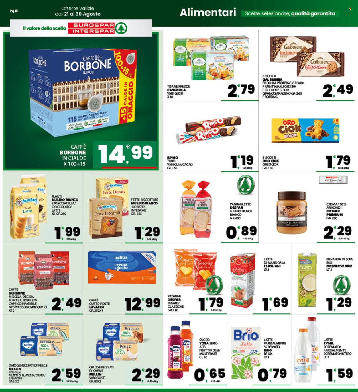 Volantino Eurospar - 21/8/2026 - 30/8/2026. Pagina 18