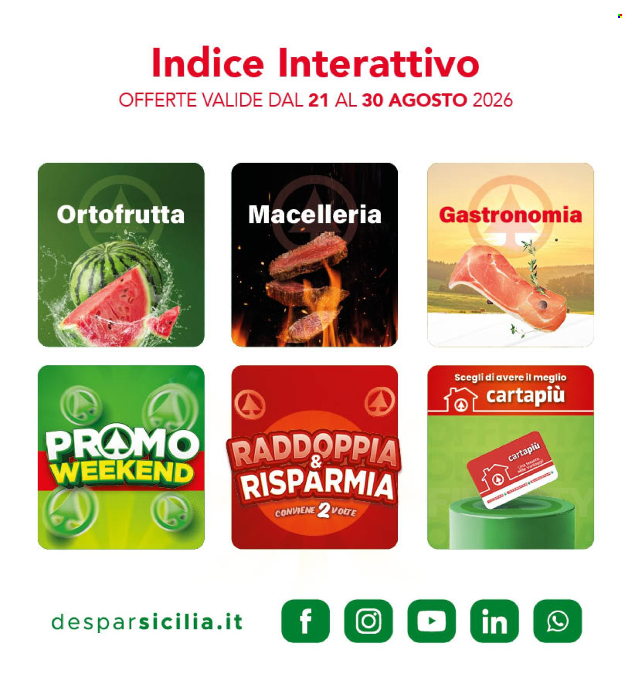 Volantino Interspar - 21/8/2026 - 30/8/2026. Pagina 2
