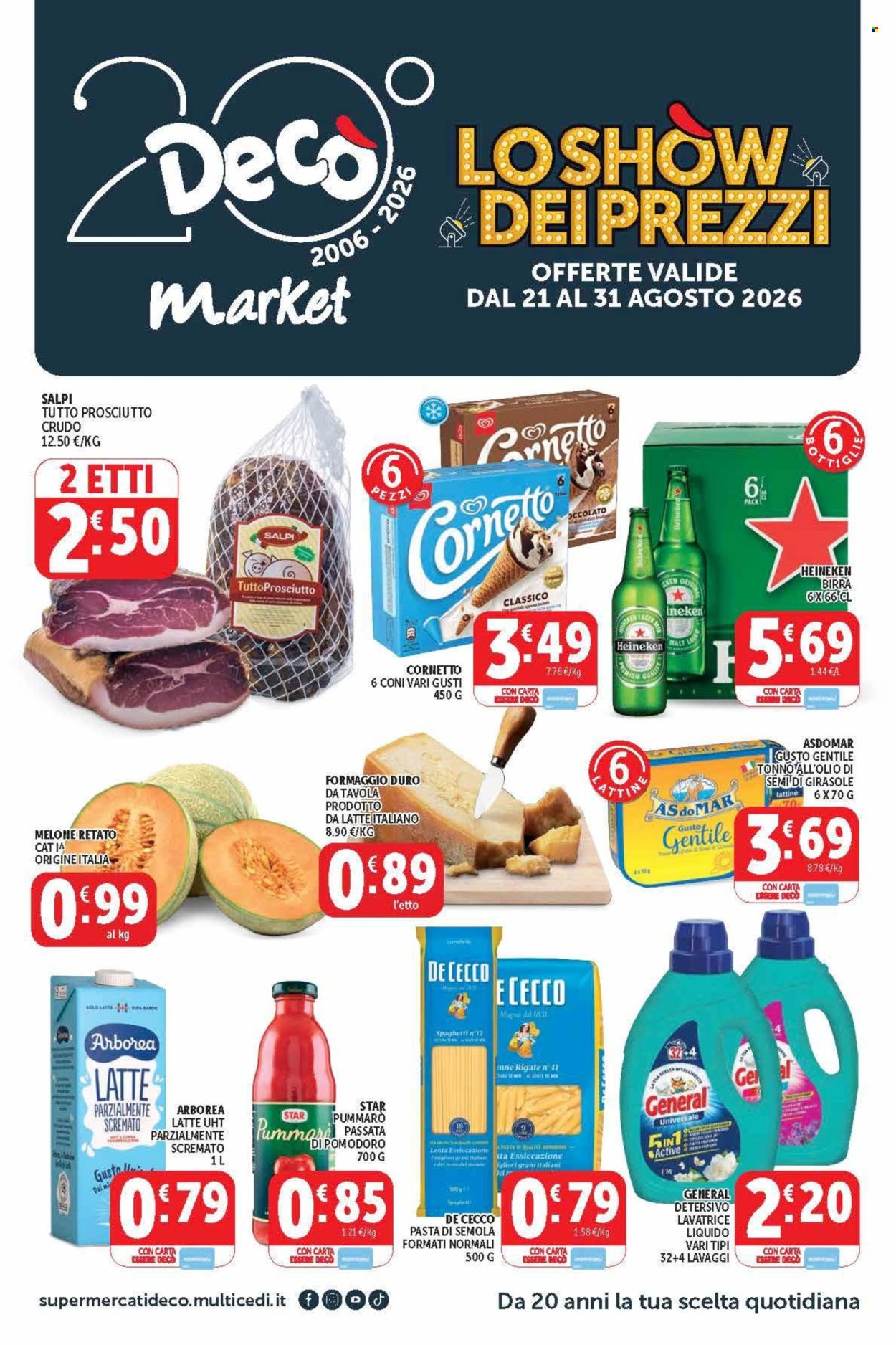 Volantino Deco - 21/8/2026 - 31/8/2026. Pagina 1