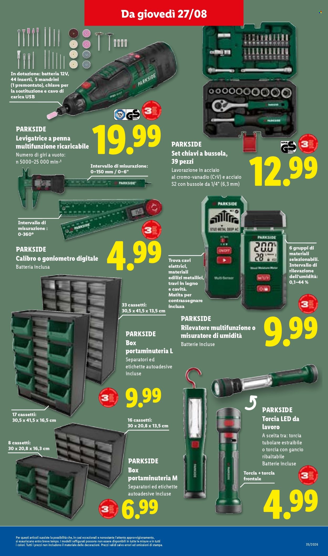 Volantino Lidl - 27/8/2026 - 2/9/2026. Pagina 25