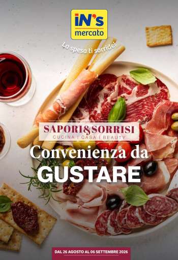 Volantino iN's Mercato - 26/8/2026 - 6/9/2026.