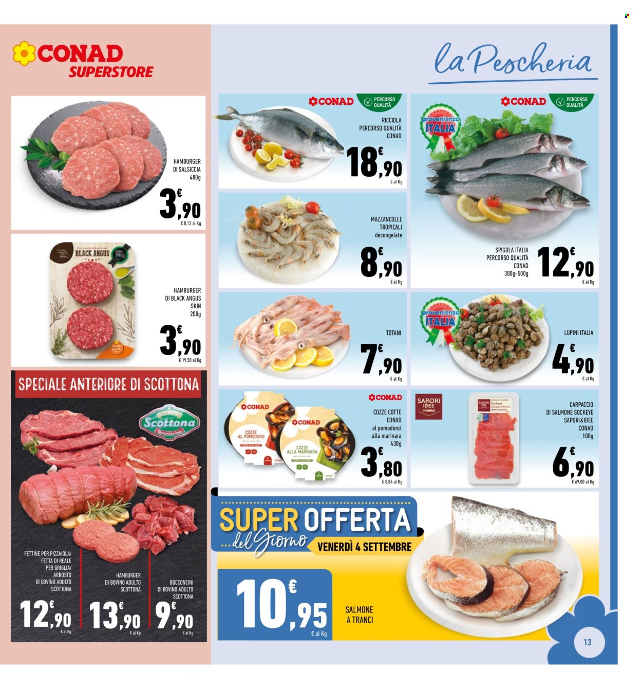 Volantino Conad Superstore - 26/8/2026 - 6/9/2026. Pagina 13