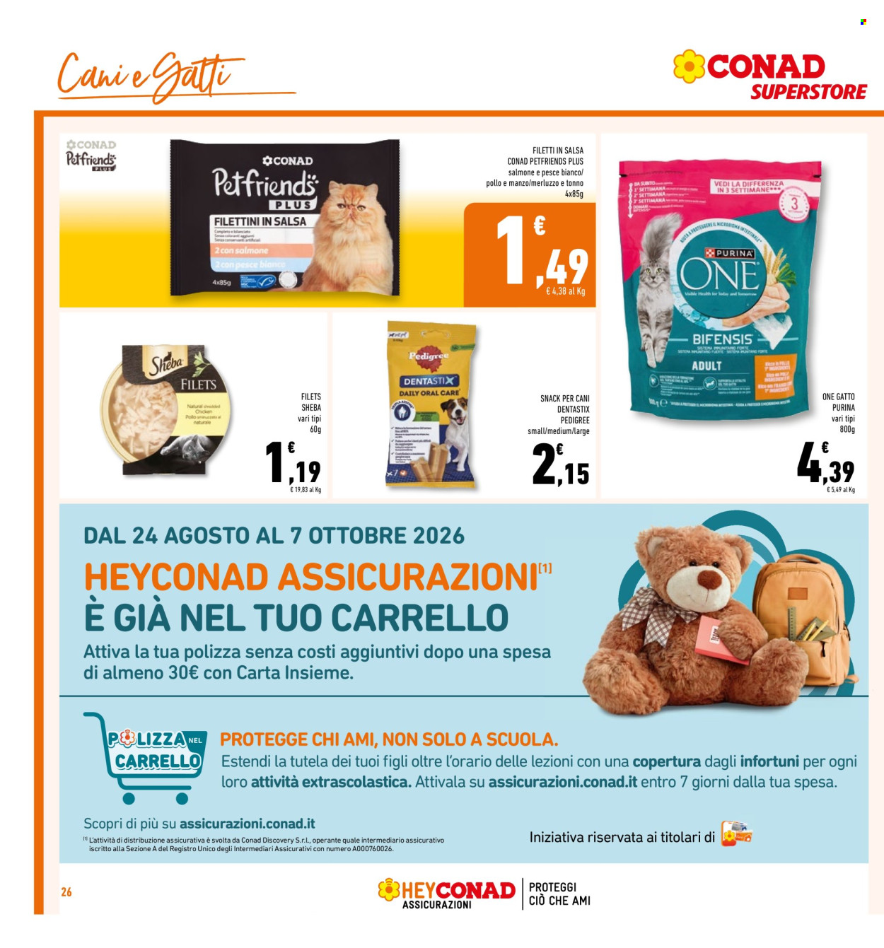 Volantino Conad Superstore - 26/8/2026 - 6/9/2026. Pagina 26