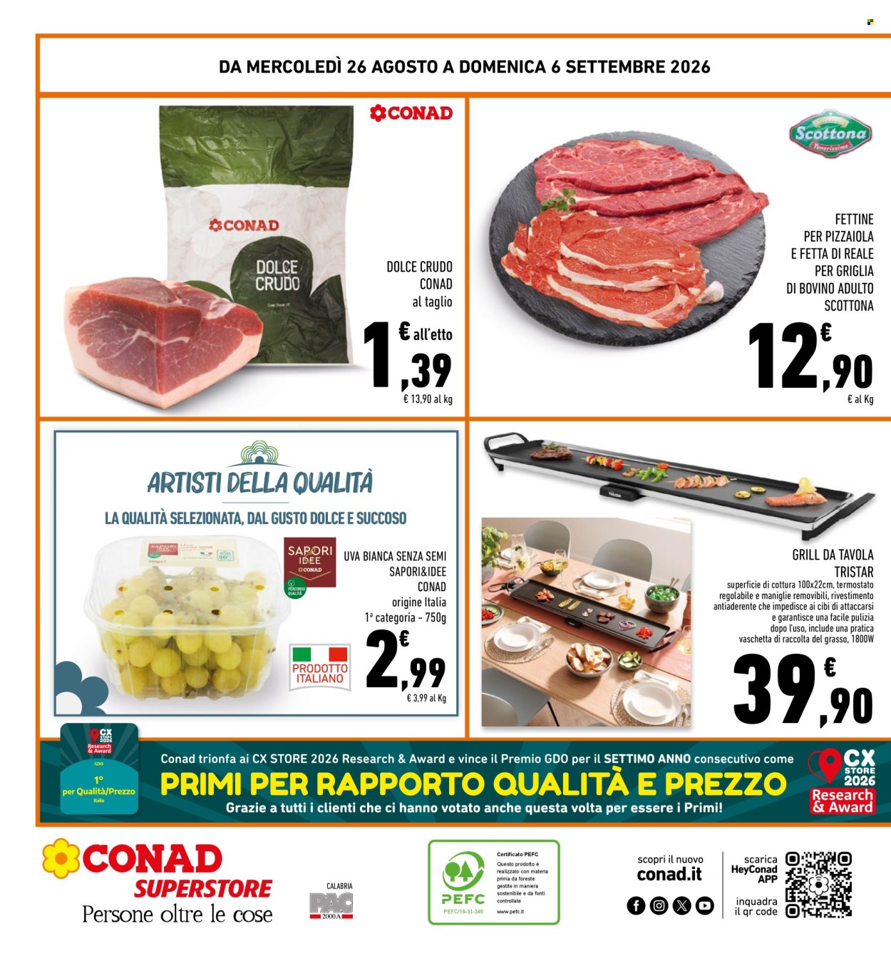 Volantino Conad Superstore - 26/8/2026 - 6/9/2026. Pagina 32