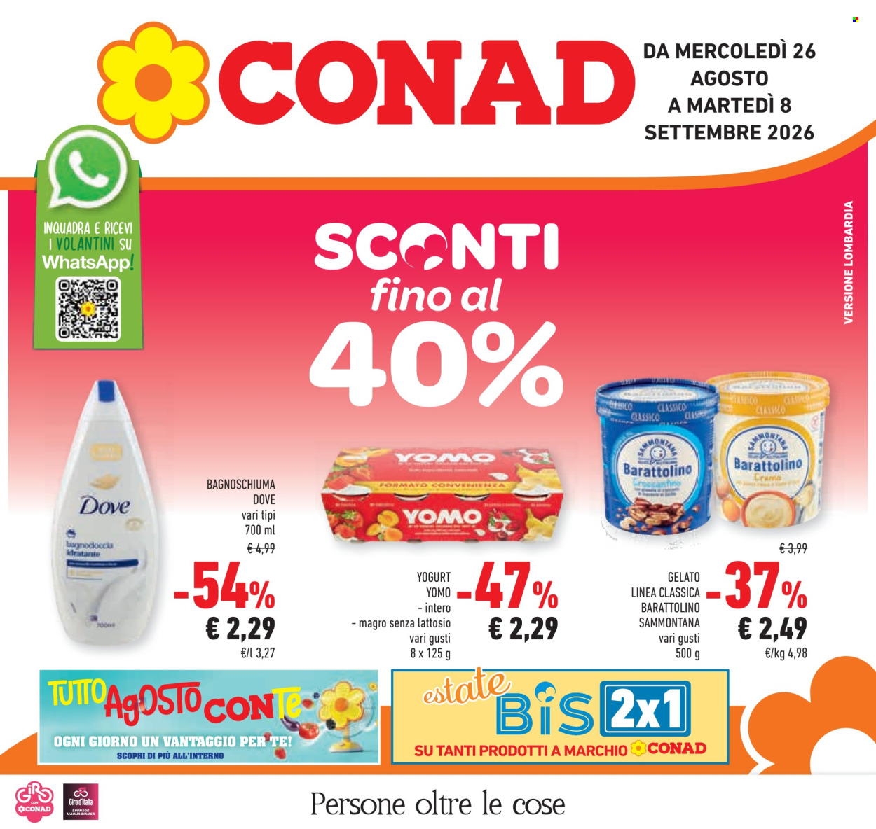 Volantino Conad - 26/8/2026 - 8/9/2026. Pagina 1