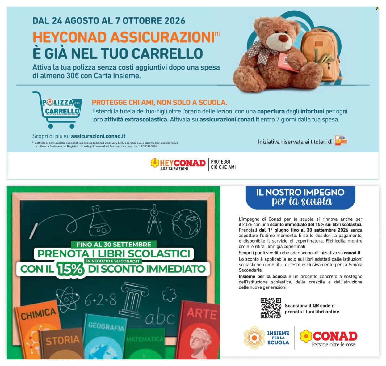Volantino Conad - 26/8/2026 - 8/9/2026. Pagina 26
