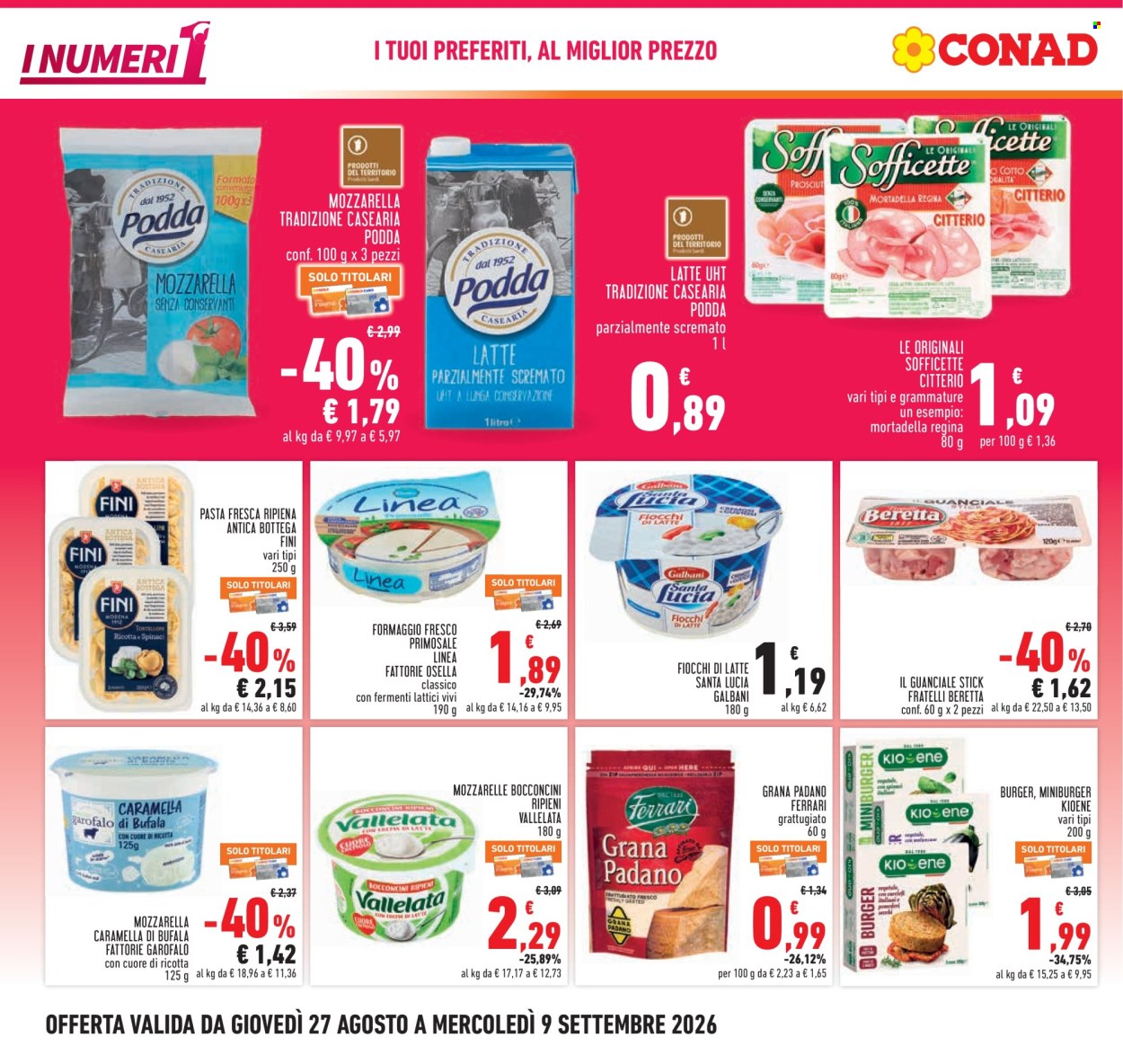 Volantino Conad - 27/8/2026 - 9/9/2026. Pagina 2