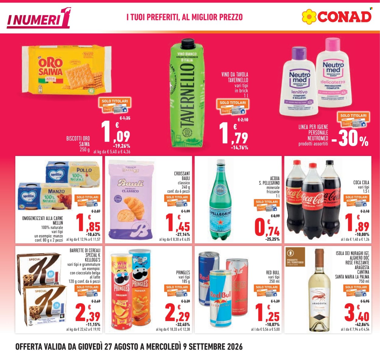 Volantino Conad - 27/8/2026 - 9/9/2026. Pagina 4