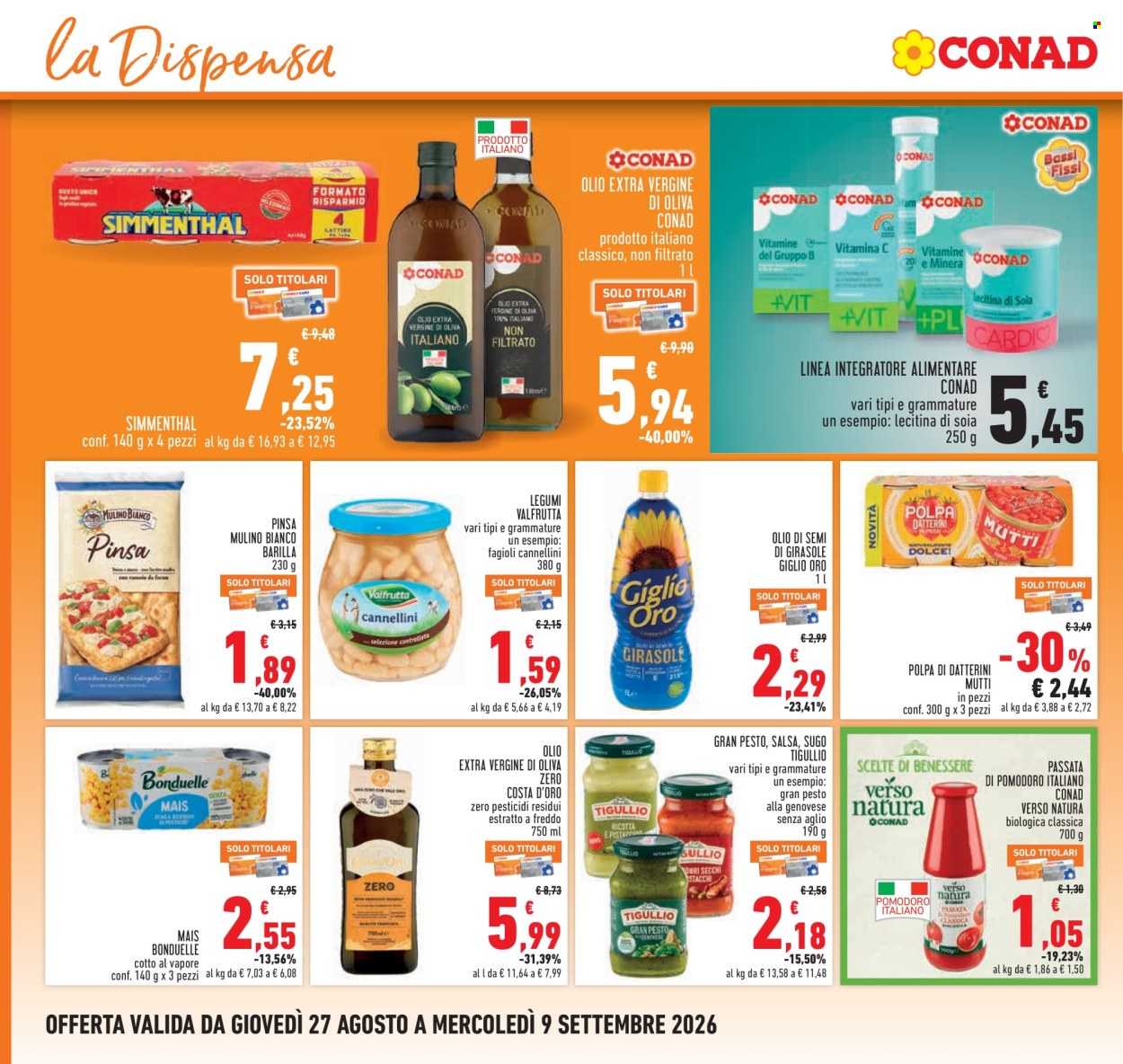 Volantino Conad - 27/8/2026 - 9/9/2026. Pagina 16