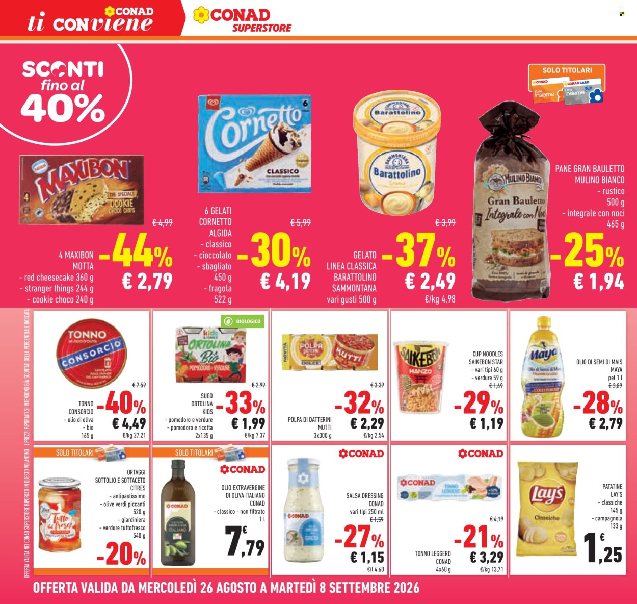 Volantino Conad Superstore - 26/8/2026 - 8/9/2026. Pagina 20
