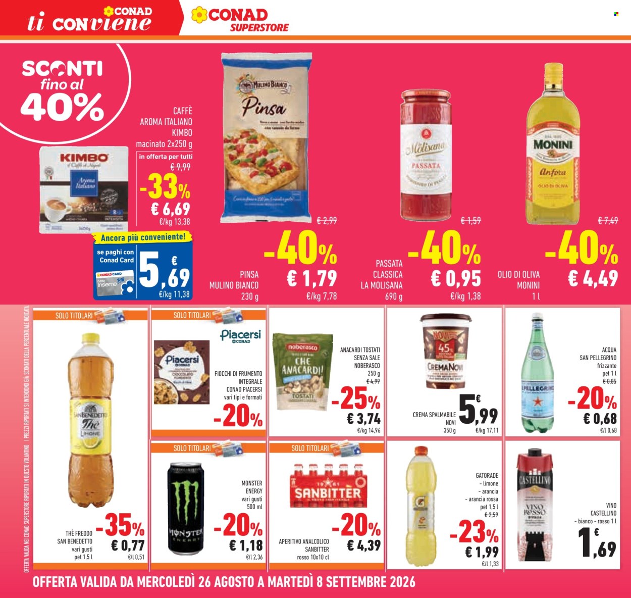 Volantino Conad Superstore - 26/8/2026 - 8/9/2026. Pagina 22