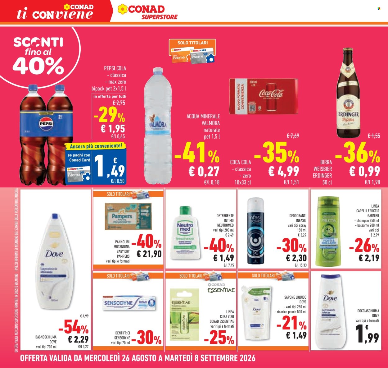 Volantino Conad Superstore - 26/8/2026 - 8/9/2026. Pagina 24