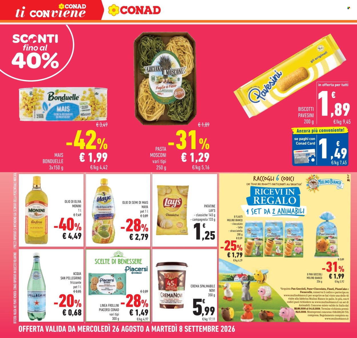 Volantino Conad - 26/8/2026 - 8/9/2026. Pagina 8