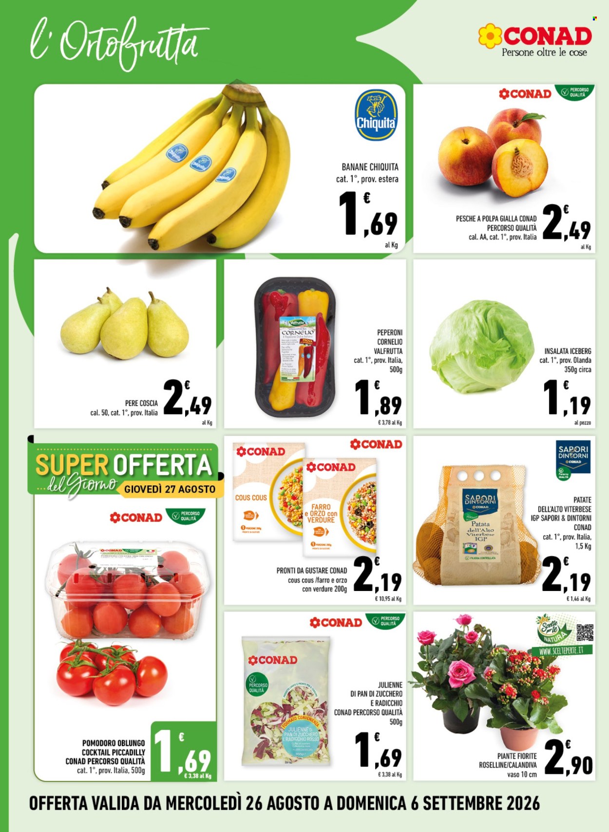 Volantino Conad - 26/8/2026 - 6/9/2026. Pagina 2