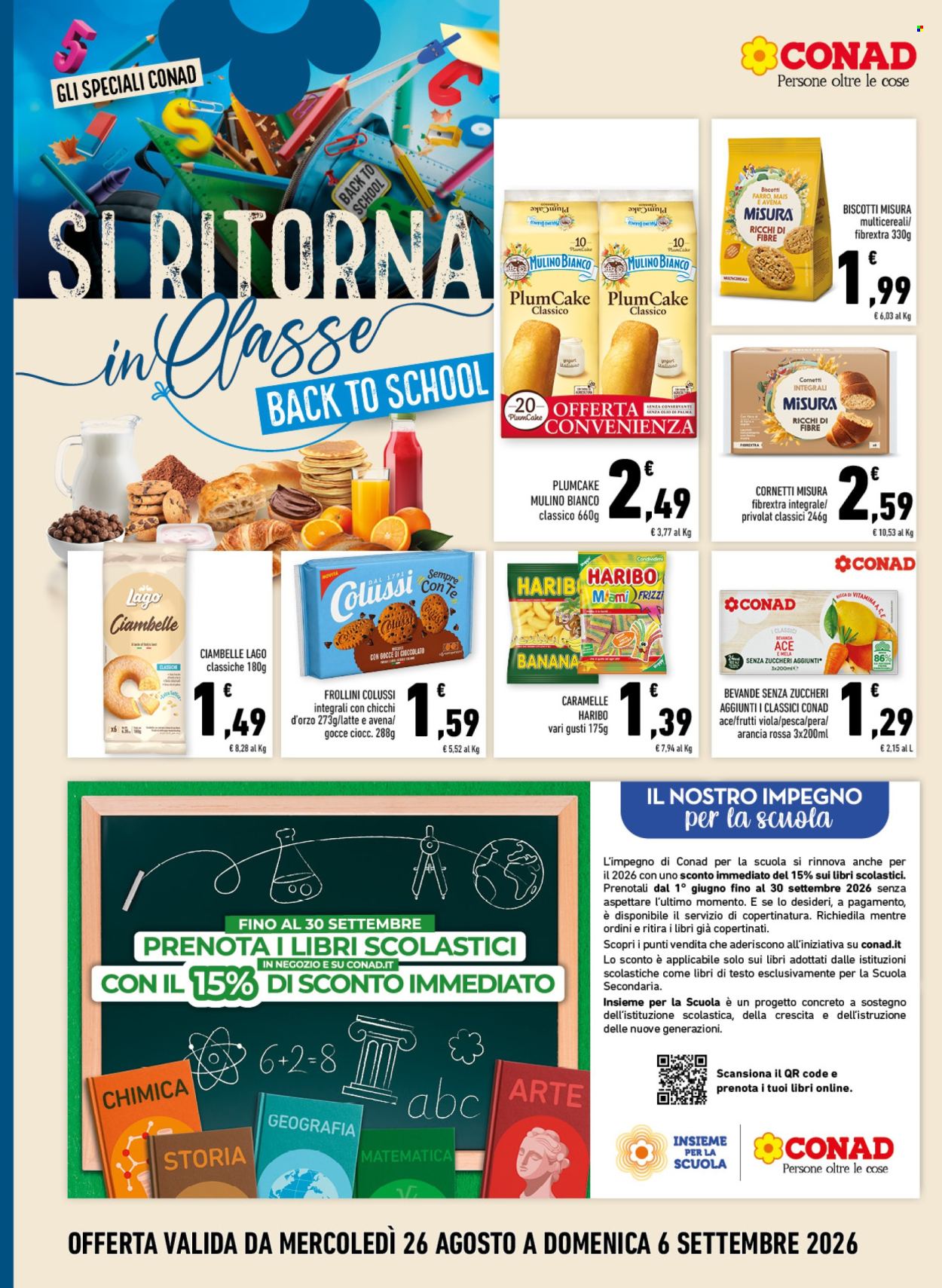 Volantino Conad - 26/8/2026 - 6/9/2026. Pagina 8