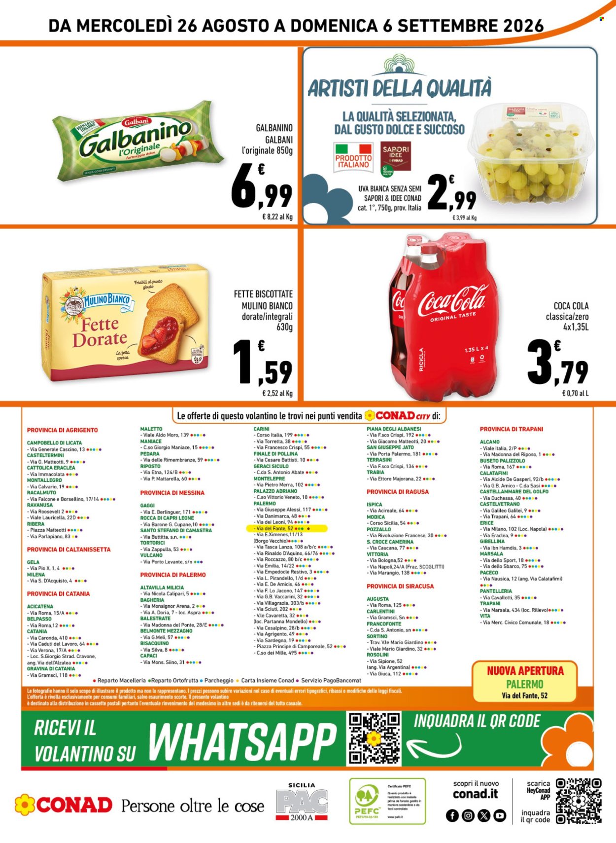 Volantino Conad - 26/8/2026 - 6/9/2026. Pagina 16