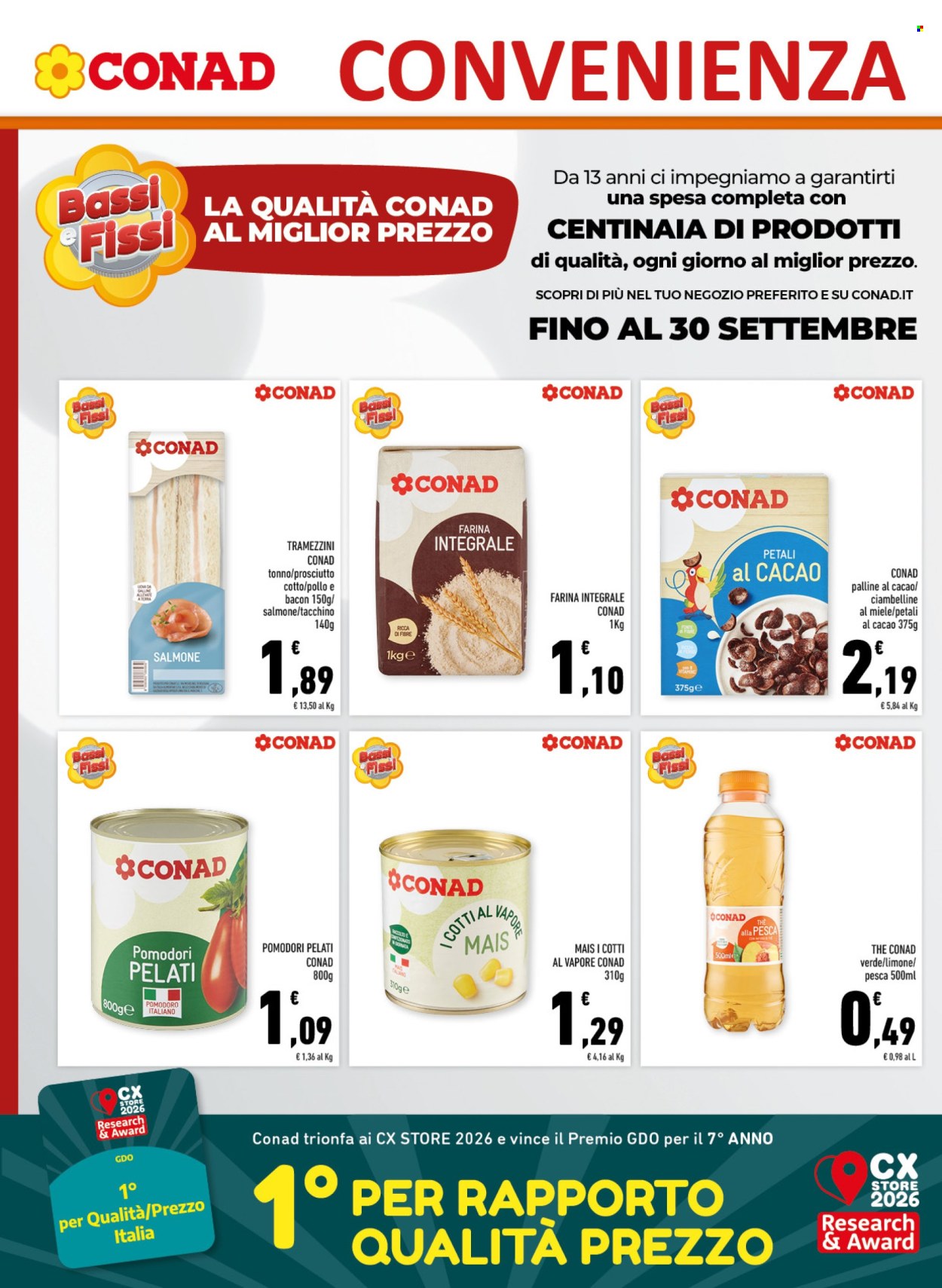 Volantino Margherita Conad - 26/8/2026 - 6/9/2026. Pagina 6