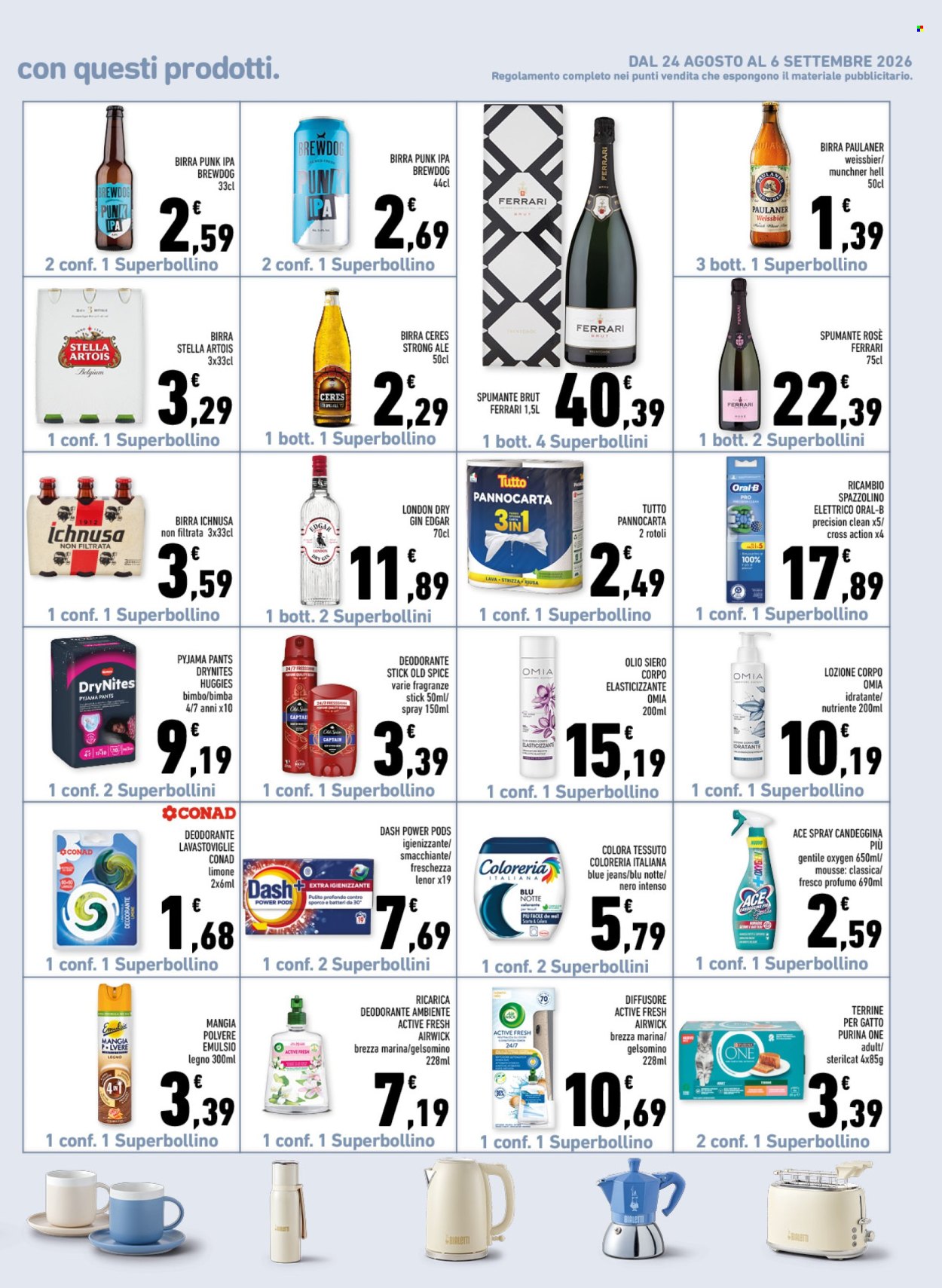 Volantino Margherita Conad - 26/8/2026 - 6/9/2026. Pagina 15