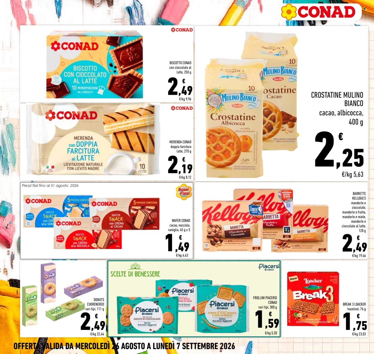 Volantino Conad - 26/8/2026 - 7/9/2026. Pagina 4