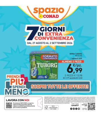Volantino Spazio Conad - 27/8/2026 - 2/9/2026.