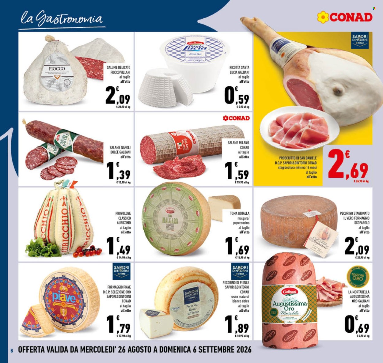 Volantino Conad - 26/8/2026 - 6/9/2026. Pagina 6
