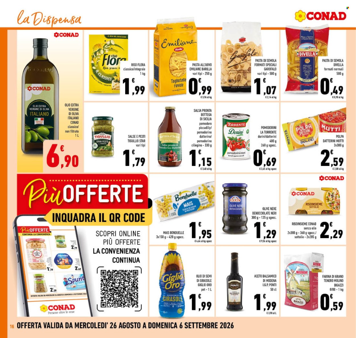 Volantino Conad - 26/8/2026 - 6/9/2026. Pagina 16