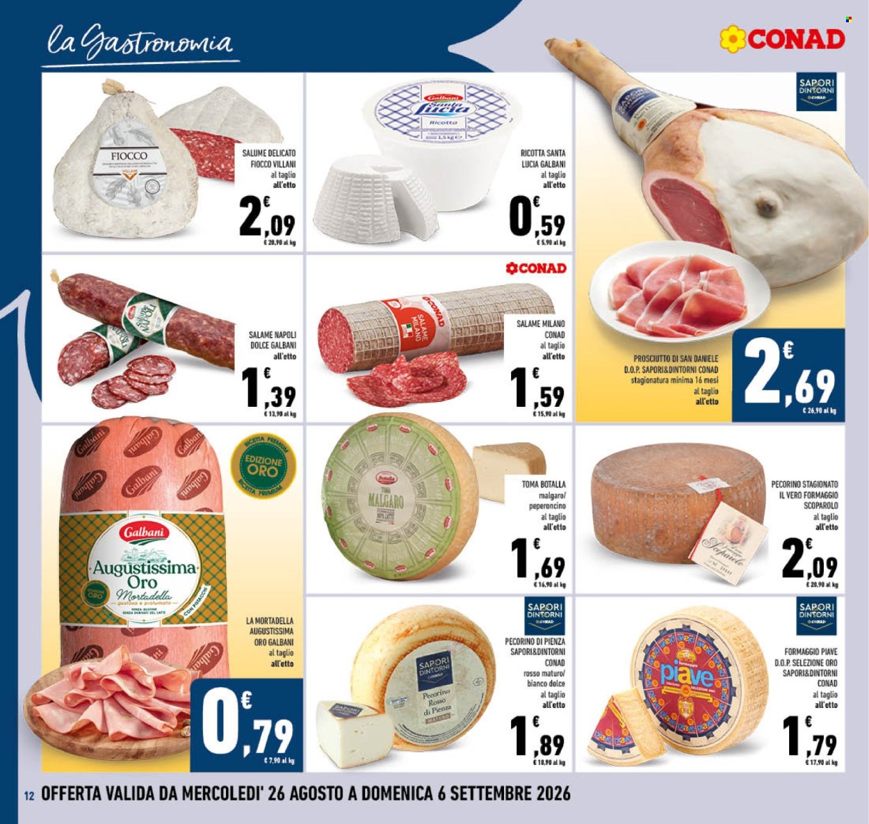 Volantino Conad - 26/8/2026 - 6/9/2026. Pagina 12