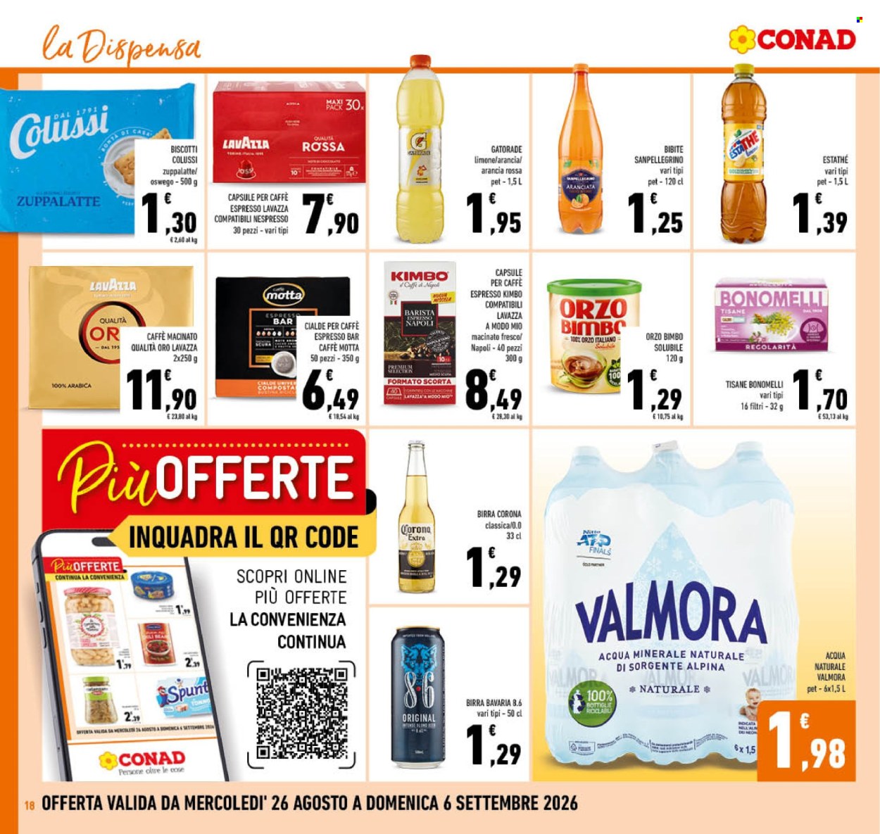 Volantino Conad - 26/8/2026 - 6/9/2026. Pagina 18