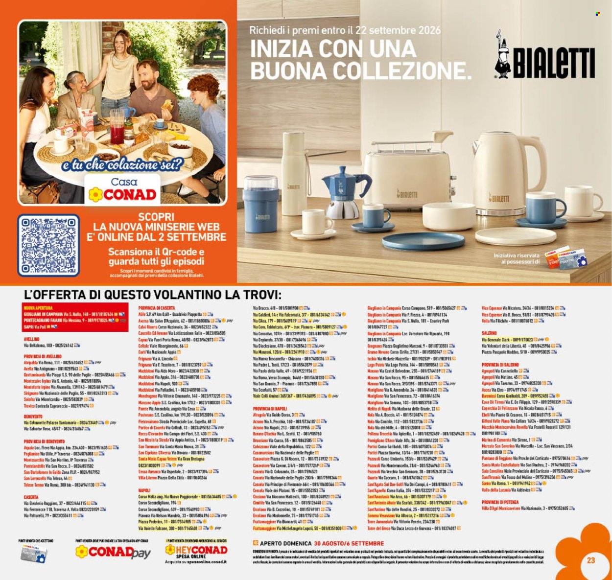 Volantino Conad - 26/8/2026 - 6/9/2026. Pagina 23