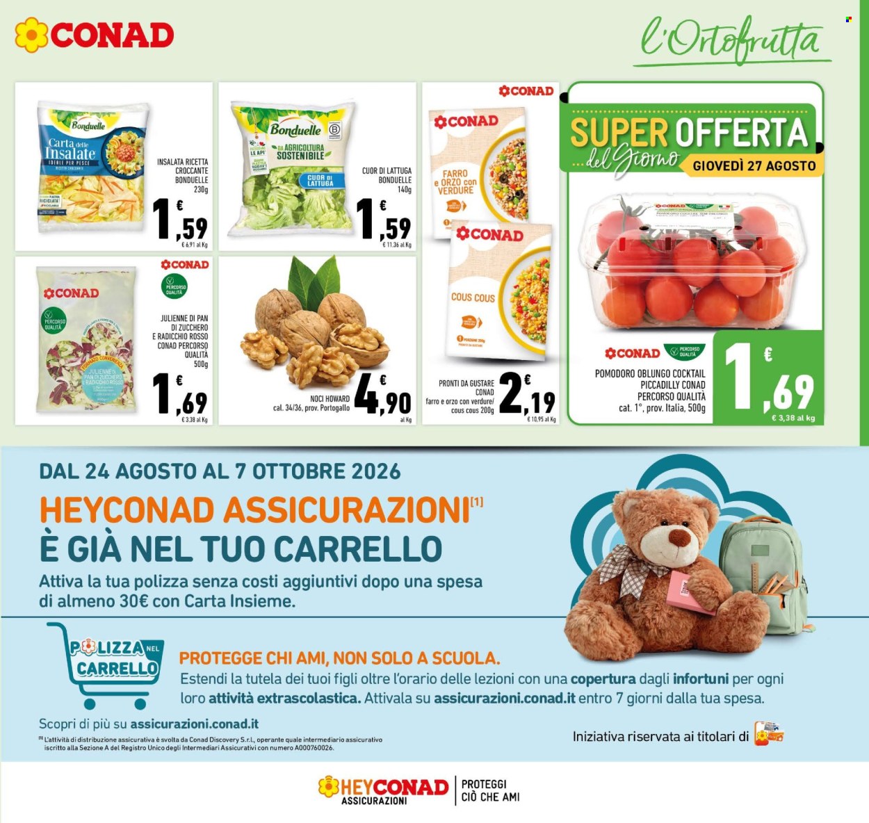 Volantino Conad - 26/8/2026 - 6/9/2026. Pagina 3
