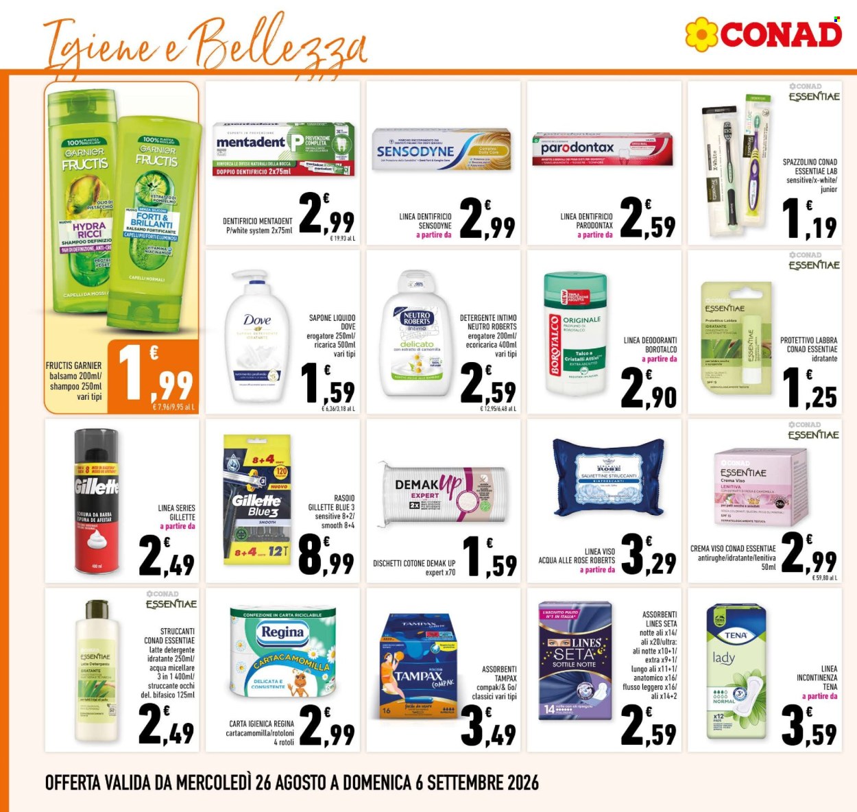 Volantino Conad - 26/8/2026 - 6/9/2026. Pagina 18
