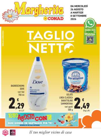 Volantino Margherita Conad - 26/8/2026 - 8/9/2026.